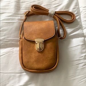 Genuine Leather Cross Body Purse